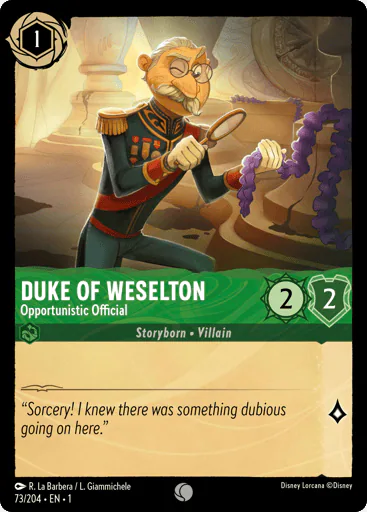 Duke of Weselton