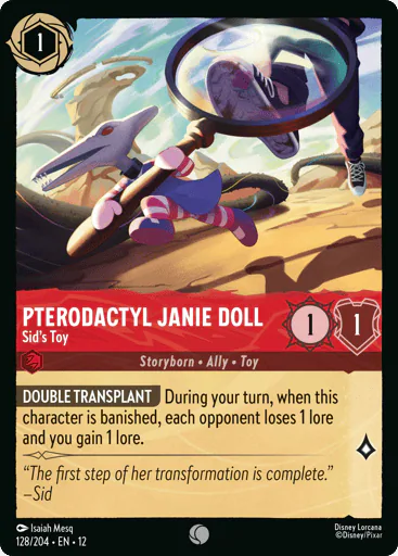Pterodactyl Janie Doll