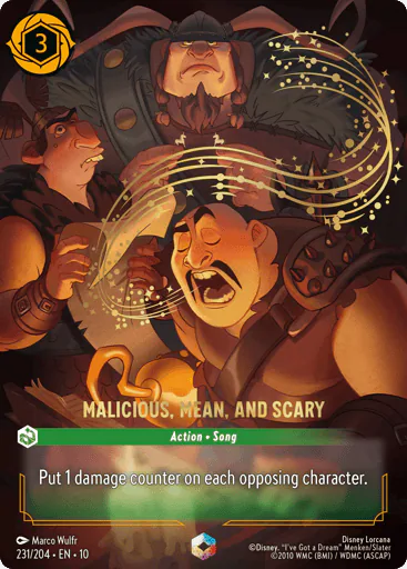 Malicious, Mean, and Scary