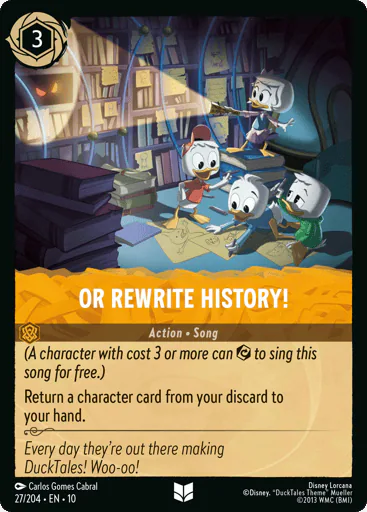 Or Rewrite History!