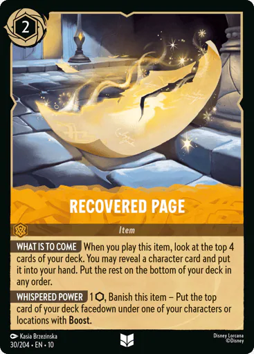 Recovered Page
