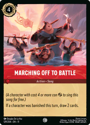 Marching Off to Battle