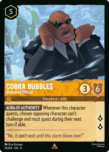 Cobra Bubbles