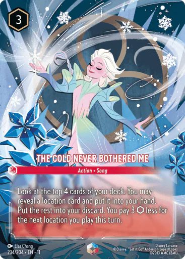 The Cold Never Bothered Me