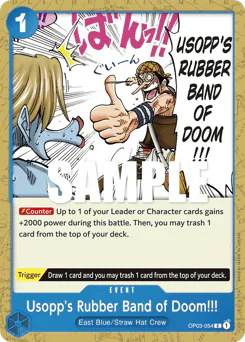 Usopp's Rubber Band of Doom!!!