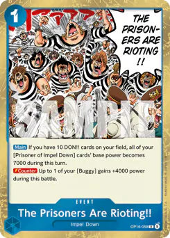 The Prisoners Are Rioting!!
