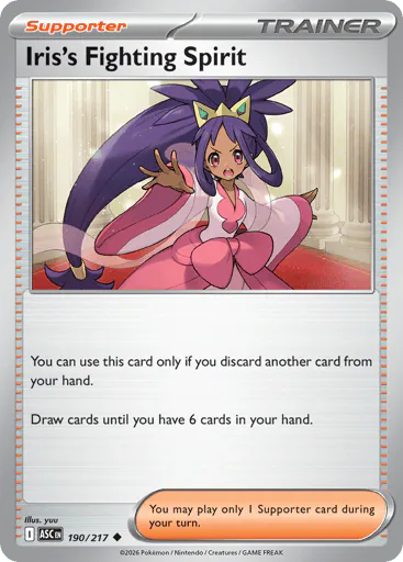 Iris's Fighting Spirit