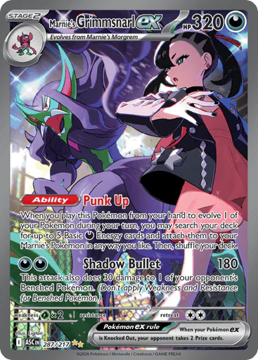 Marnie's Grimmsnarl ex