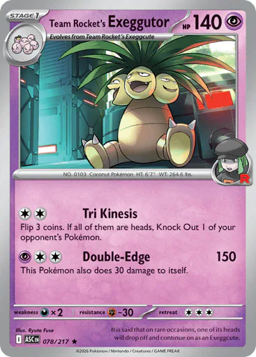 Team Rocket's Exeggutor