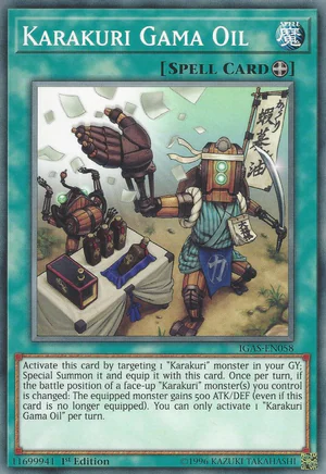 Karakuri Gama Oil