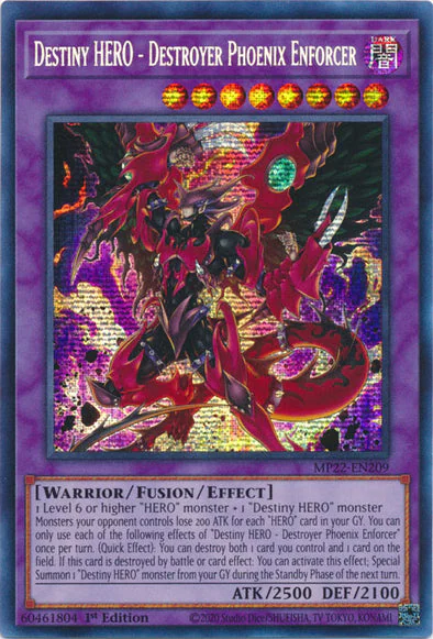 Destiny HERO - Destroyer Phoenix Enforcer