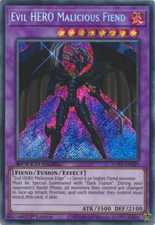 Evil HERO Malicious Fiend