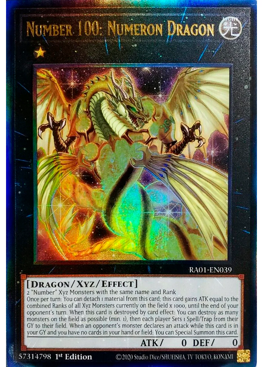 Number 100: Numeron Dragon