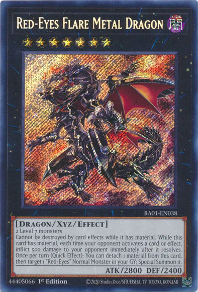Red-Eyes Flare Metal Dragon