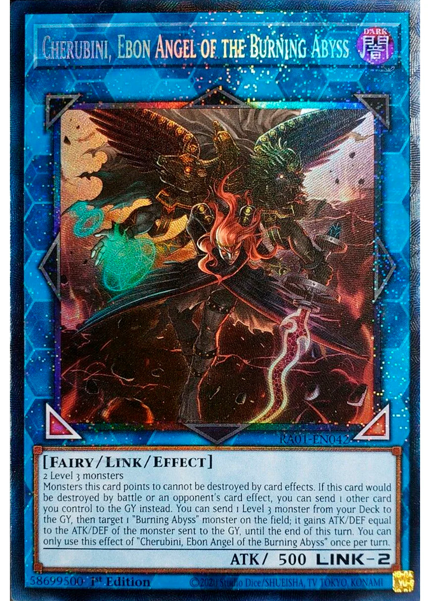 Cherubini, Ebon Angel of the Burning Abyss