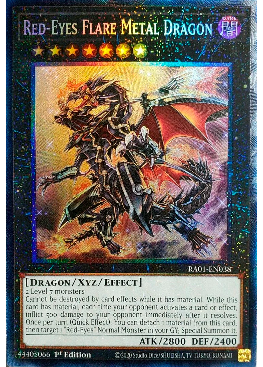 Red-Eyes Flare Metal Dragon