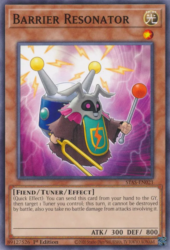 Barrier Resonator