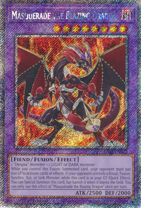 Masquerade the Blazing Dragon