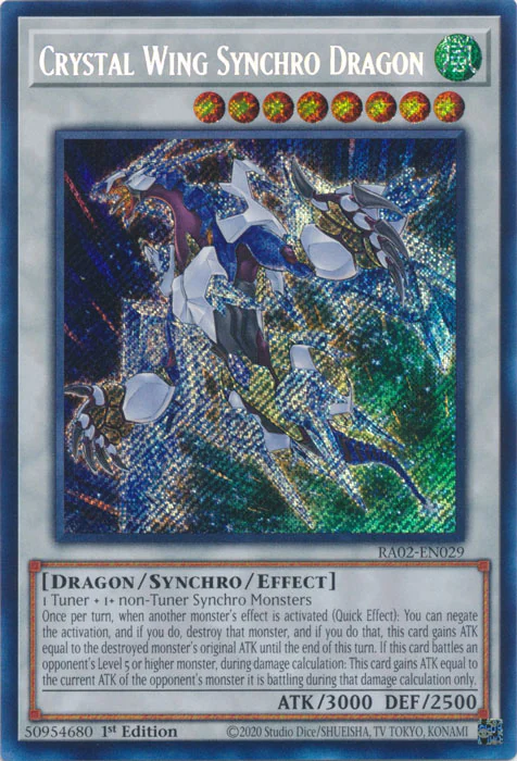 Crystal Wing Synchro Dragon