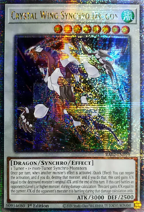 Crystal Wing Synchro Dragon
