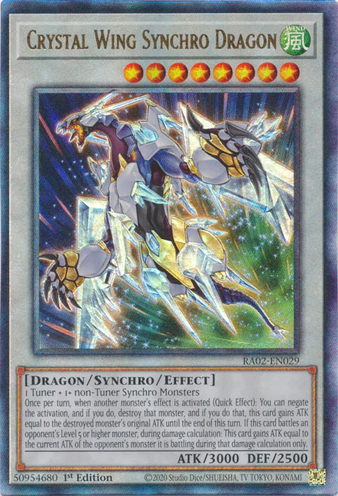 Crystal Wing Synchro Dragon