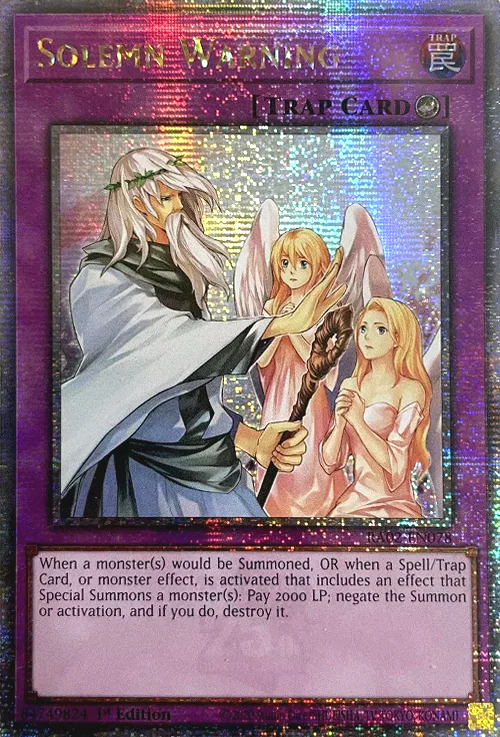 Solemn Warning