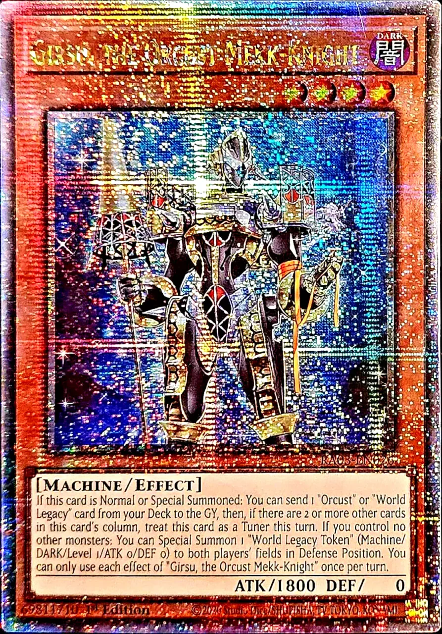 Girsu, the Orcust Mekk-Knight