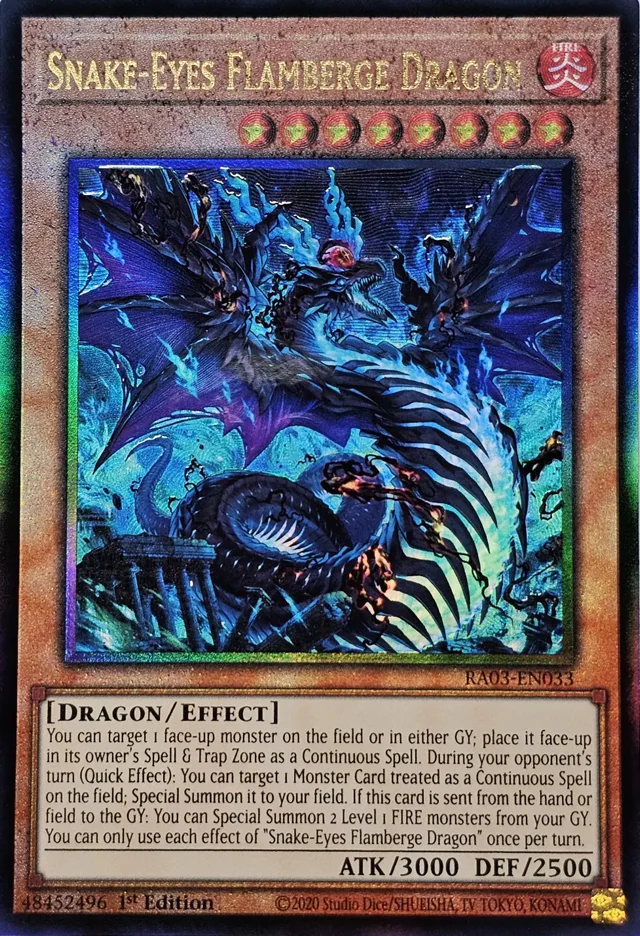 Snake-Eyes Flamberge Dragon