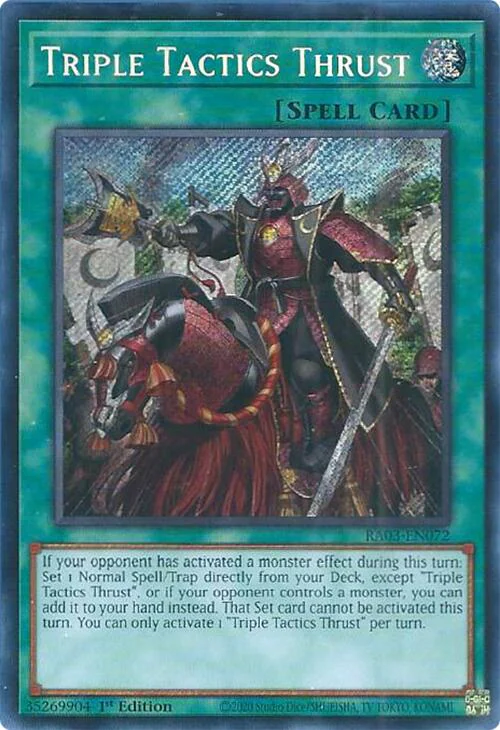Triple Tactics Thrust