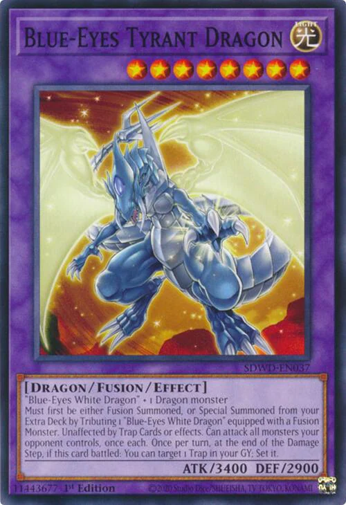 Blue-Eyes Tyrant Dragon