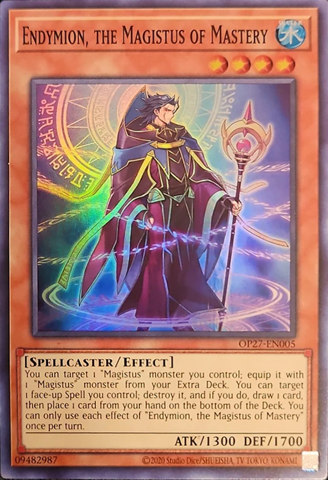 Endymion, the Magistus of Mastery
