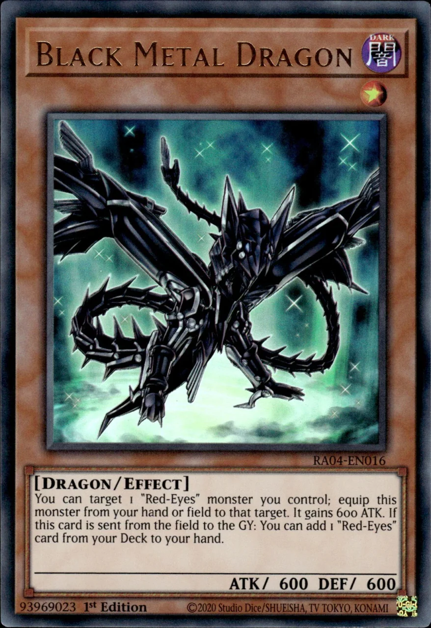 Black Metal Dragon