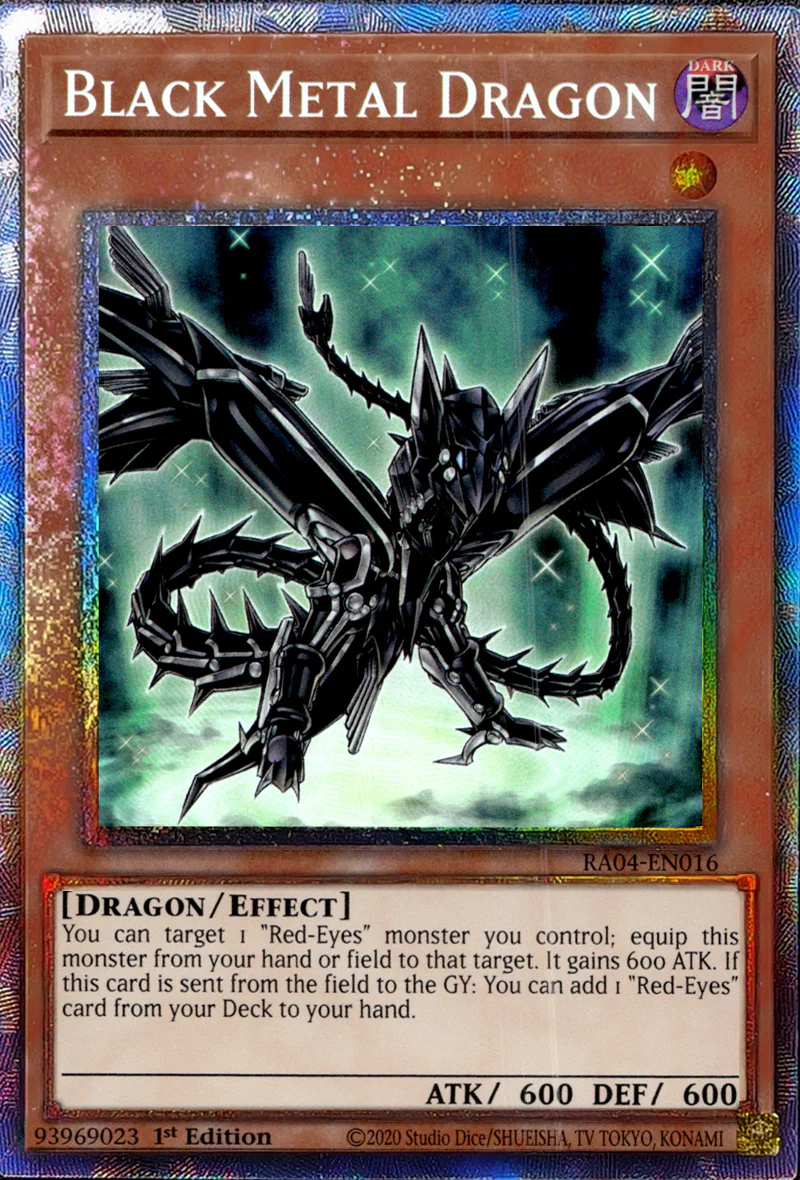 Black Metal Dragon