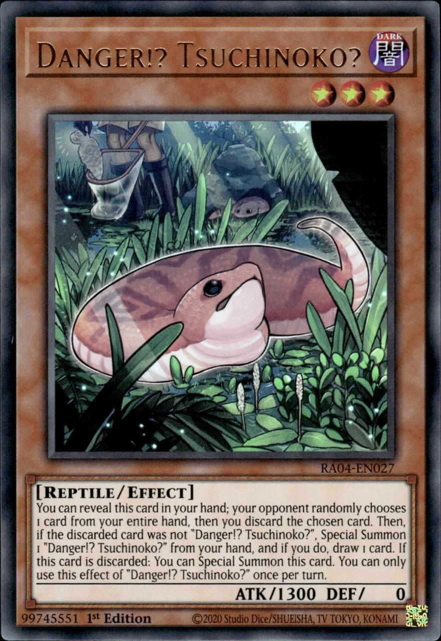 Danger!? Tsuchinoko?