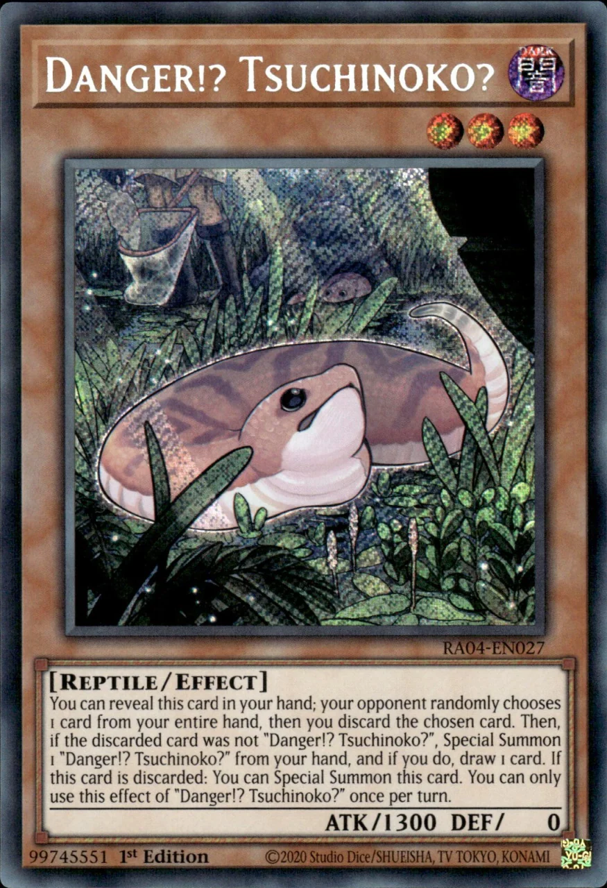 Danger!? Tsuchinoko?