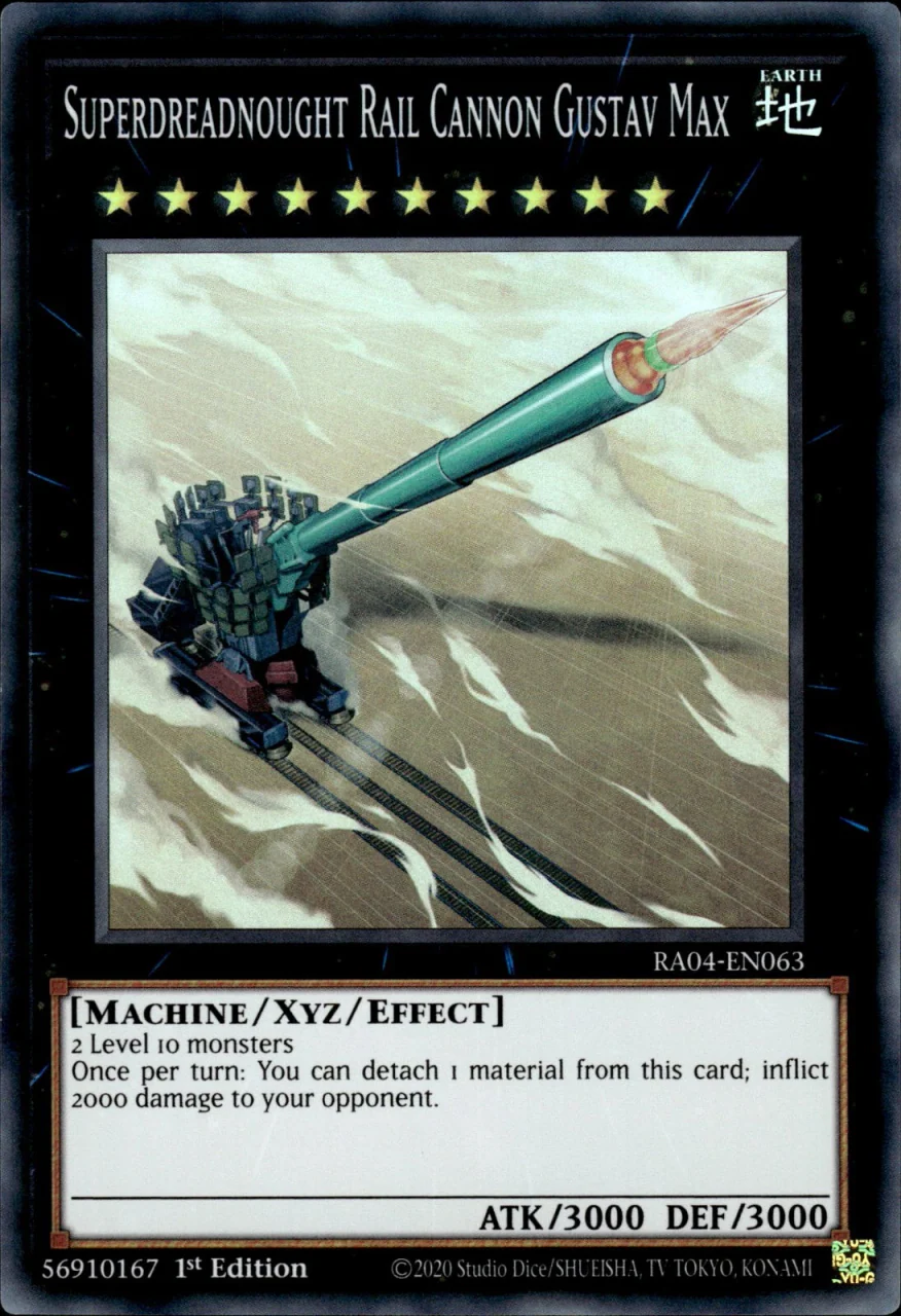 Superdreadnought Rail Cannon Gustav Max