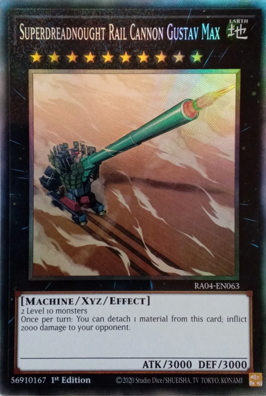 Superdreadnought Rail Cannon Gustav Max