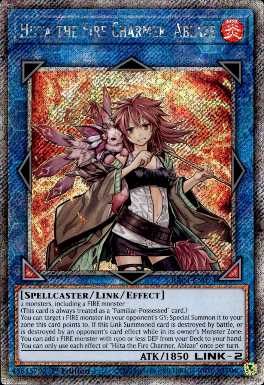 Hiita the Fire Charmer, Ablaze