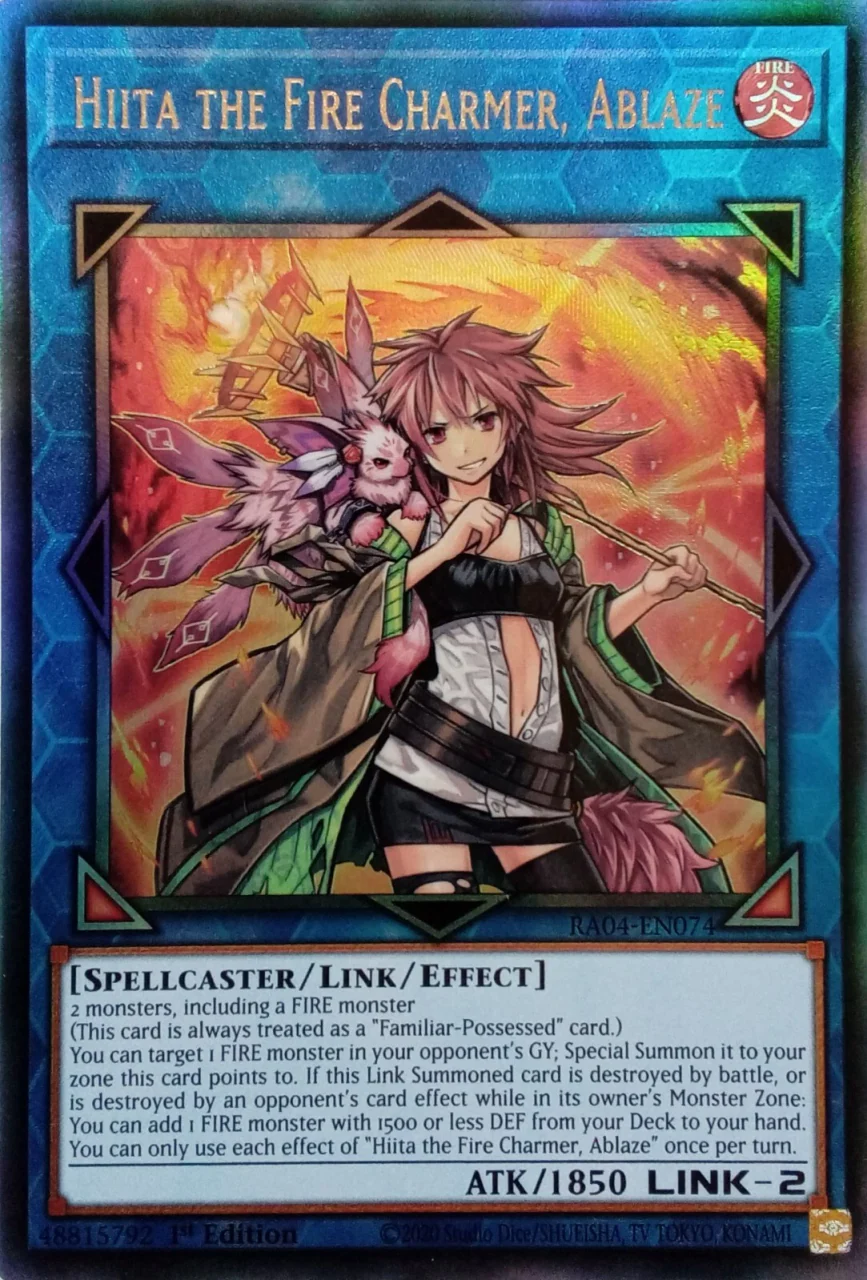 Hiita the Fire Charmer, Ablaze
