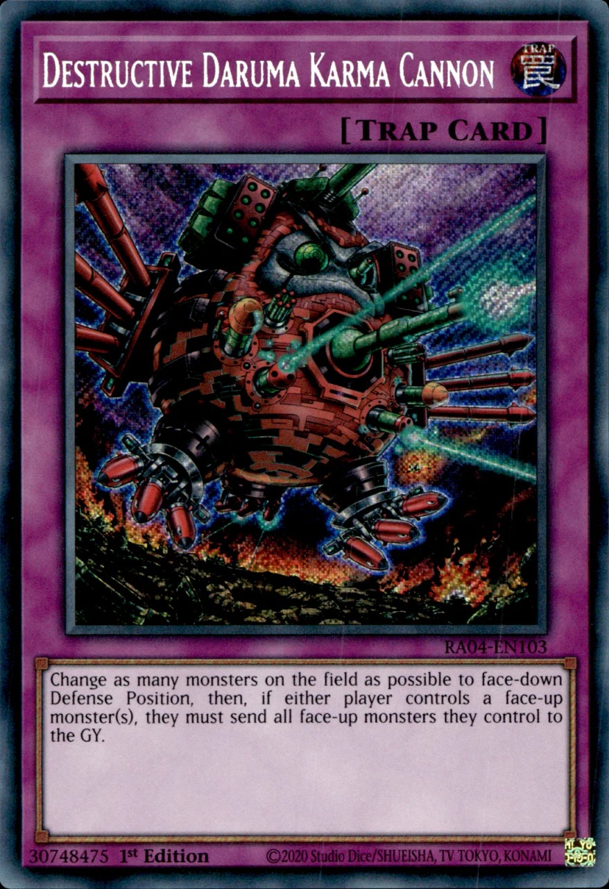 Destructive Daruma Karma Cannon