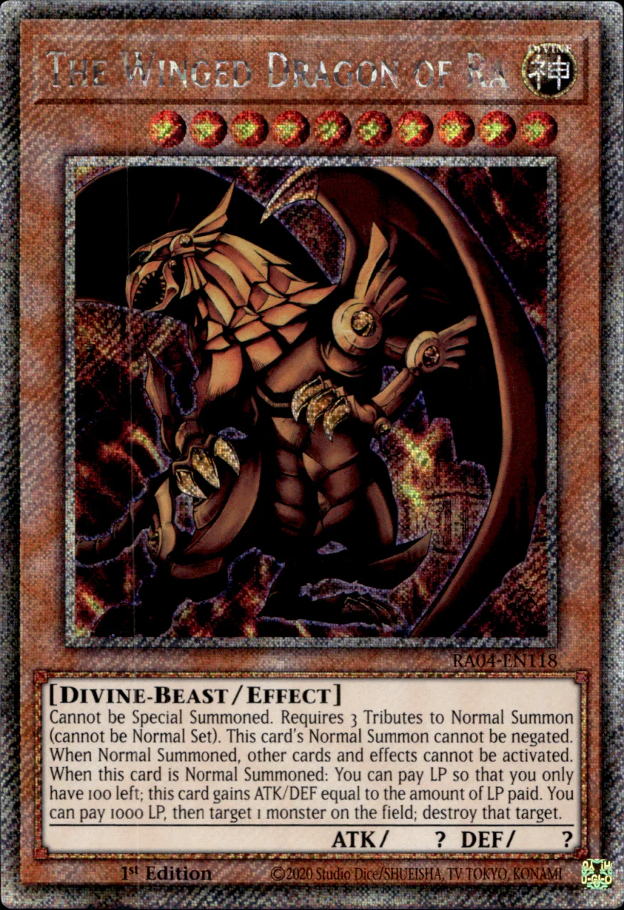 The Winged Dragon of Ra