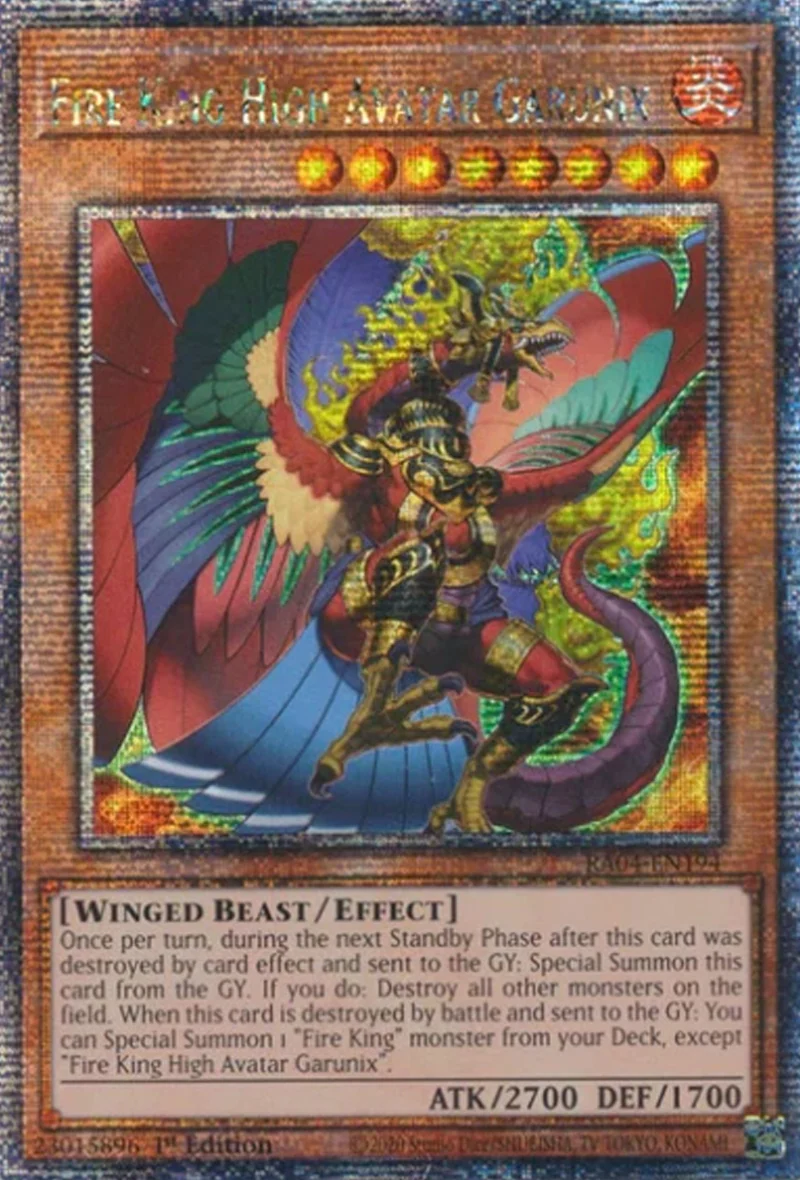 Fire King High Avatar Garunix