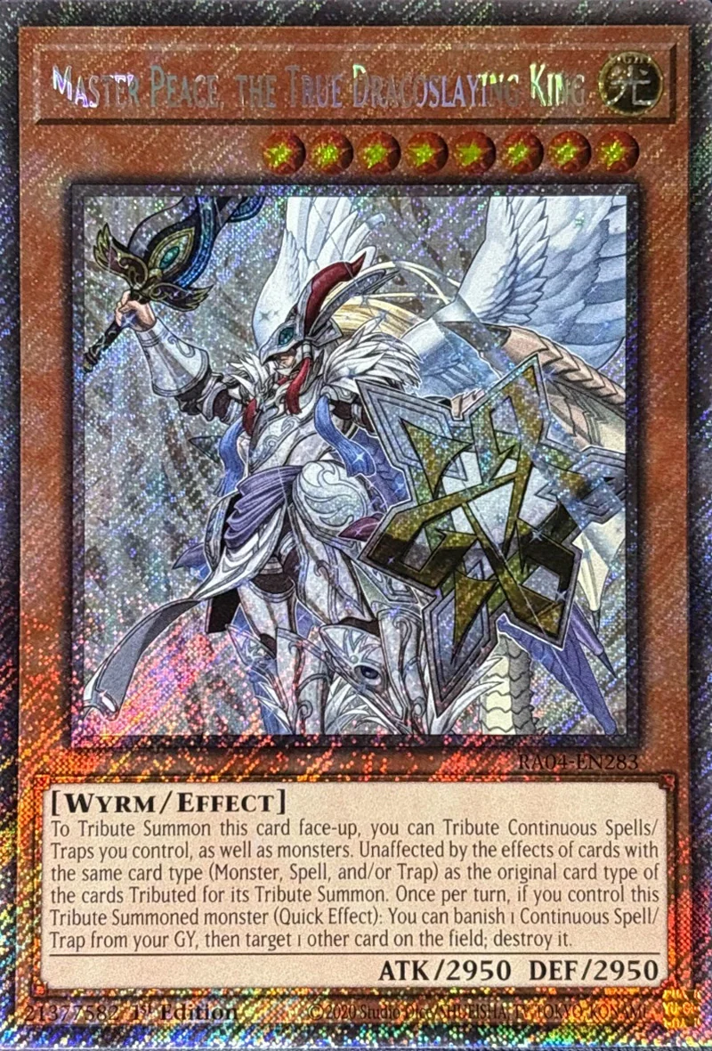 Master Peace, the True Dracoslaying King