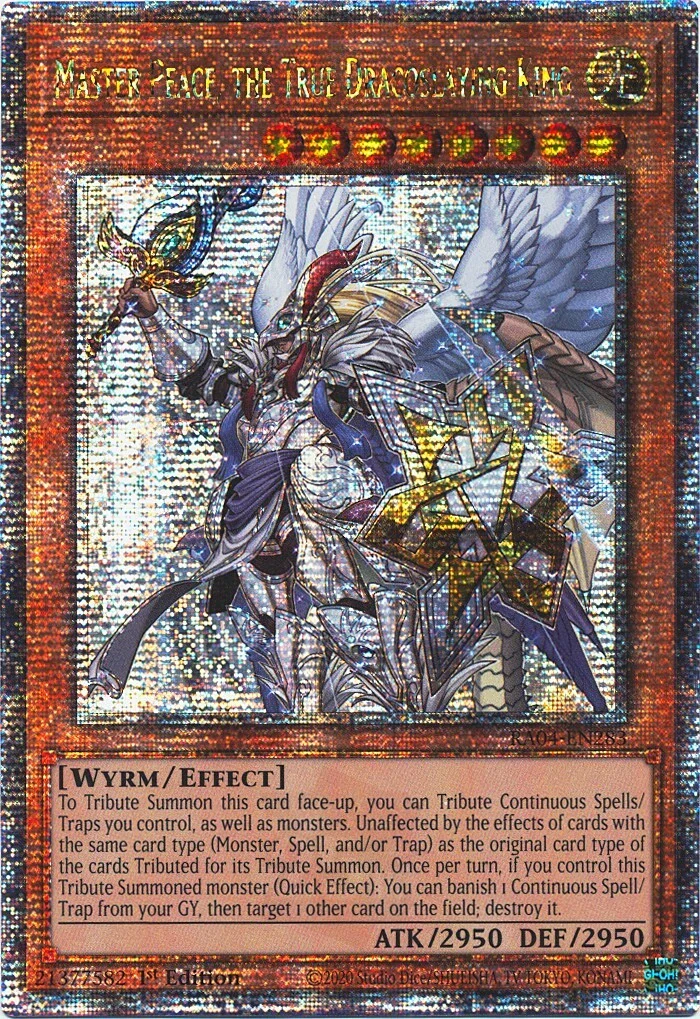 Master Peace, the True Dracoslaying King