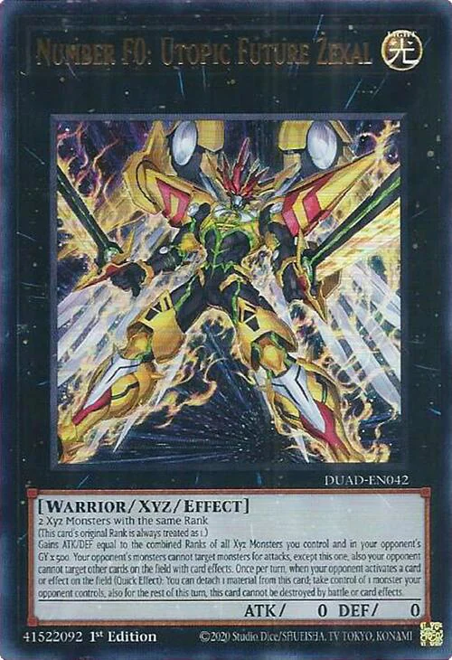 Number F0: Utopic Future Zexal