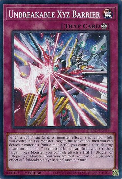 Unbreakable Xyz Barrier