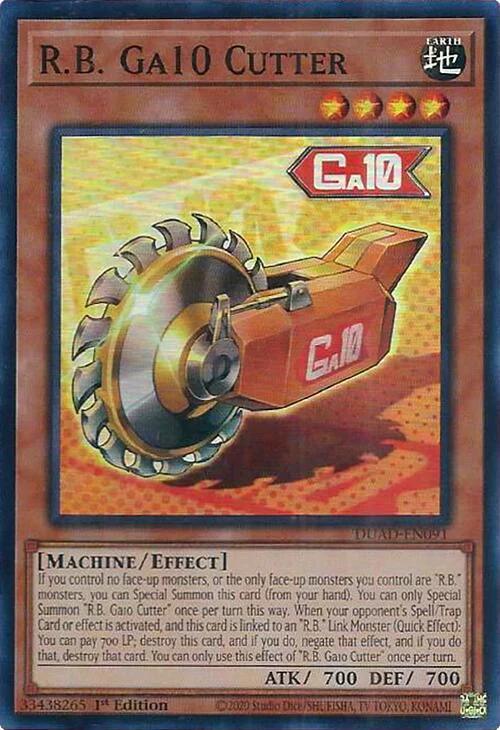 R.B. Ga10 Cutter