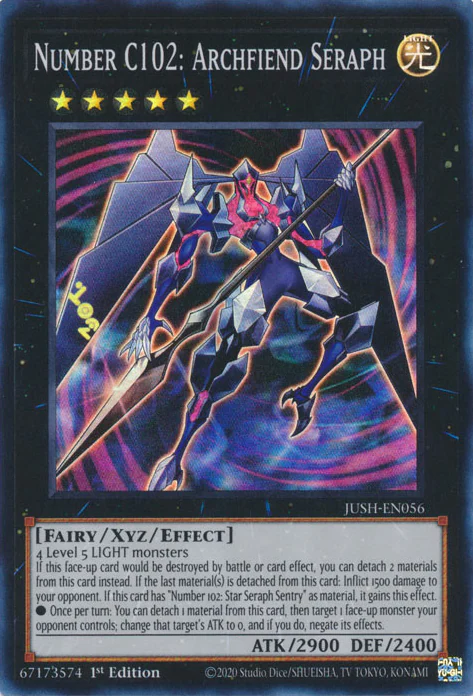 Number C102: Archfiend Seraph