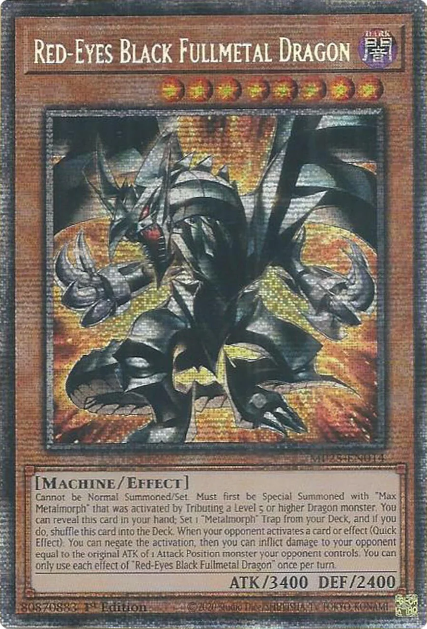 Red-Eyes Black Fullmetal Dragon