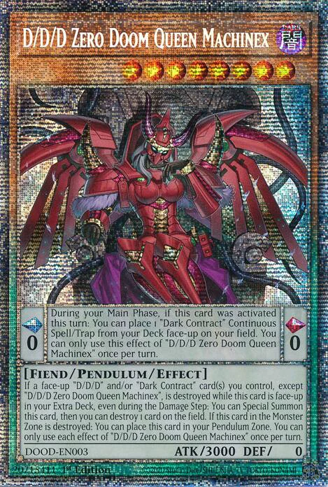 D/D/D Zero Doom Queen Machinex